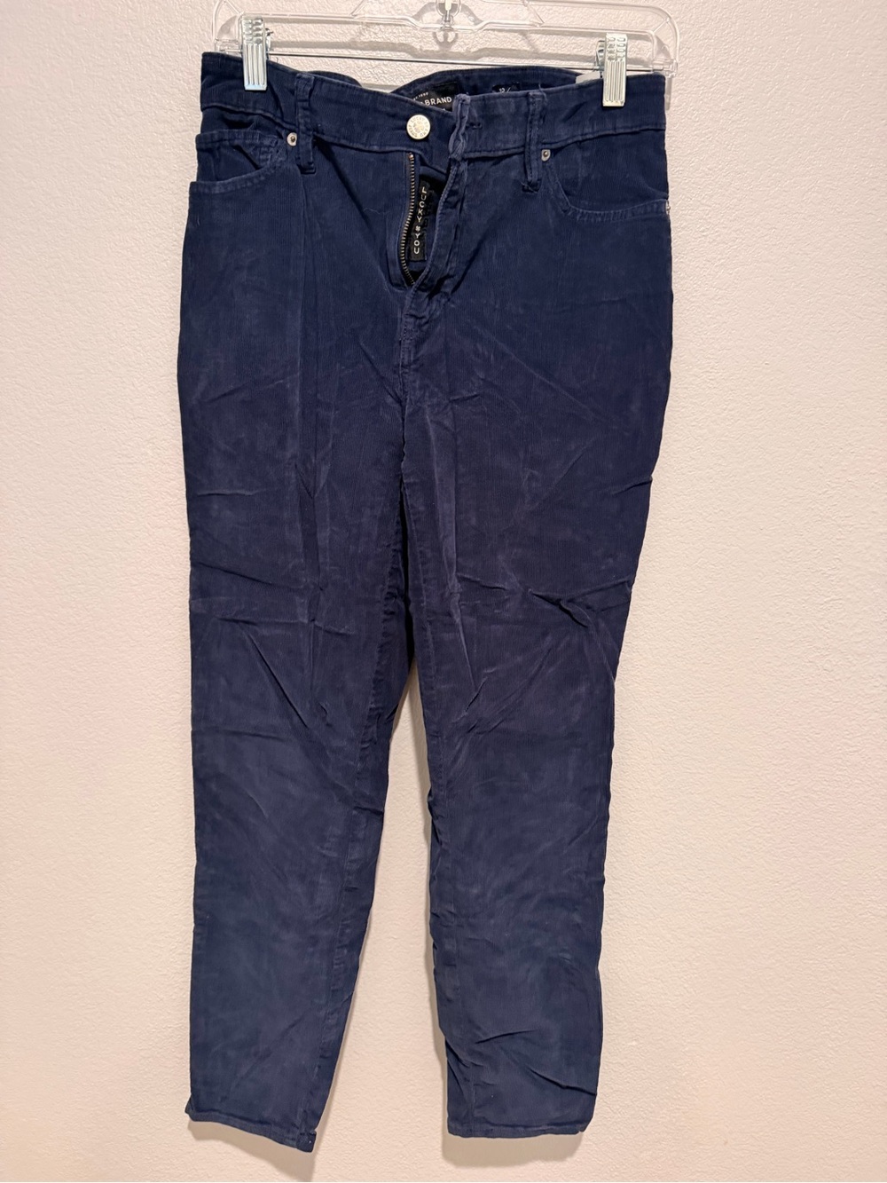 Lucky Brand Navy Blue Corduroy womens Pants 10/30